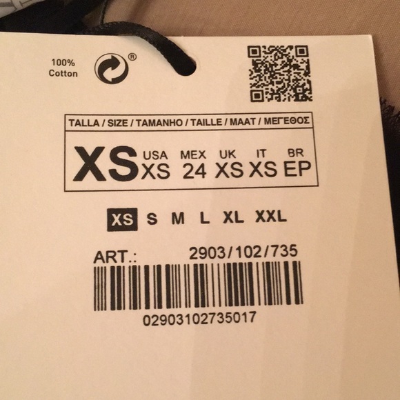 ZARA Limited Edition SEQUIN Chiffon Trimmed Black TOP sz.XS - Picture 14 of 16